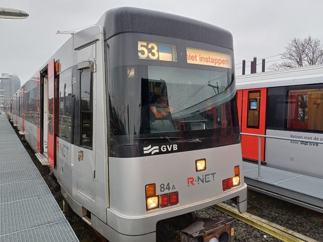 Foto van GVB S3/M4 84 Metro door treinspotter2323