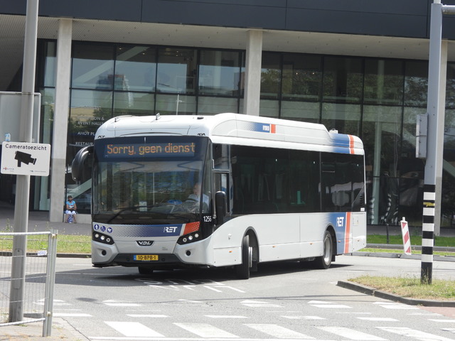 Foto van RET VDL Citea SLE-120 Hybrid 1256 Standaardbus door stefan188