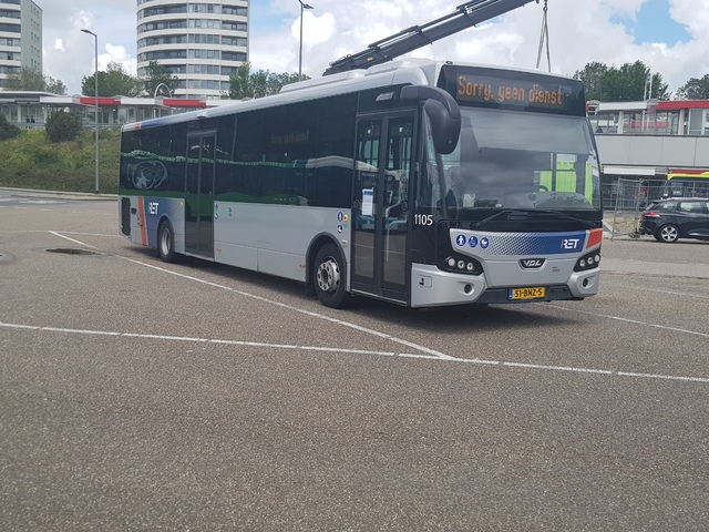 Foto van RET VDL Citea LLE-120 1105 Standaardbus door 28gma