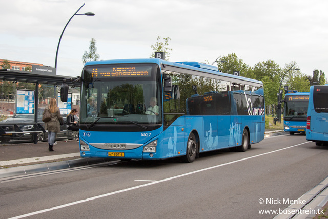 Foto van OVinIJ Iveco Crossway LE (12mtr) 5527 Standaardbus door Busentrein
