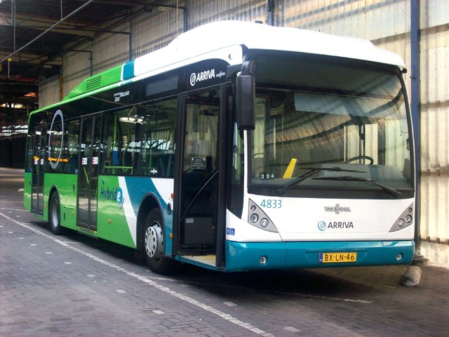 Foto van ARR Van Hool A300 Hybrid 4833 Standaardbus door_gemaakt wyke2207