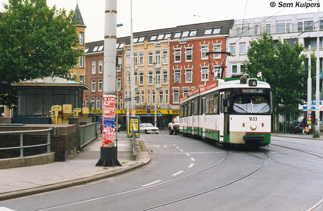 Foto van RET Rotterdamse Düwag GT8 1633 Tram door RW2014