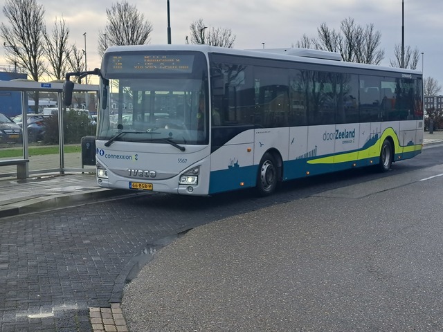 Foto van CXX Iveco Crossway LE (13mtr) 5567 Standaardbus door treinspotter-Dordrecht-zuid