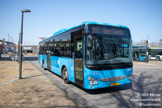 Foto van OVinIJ Iveco Crossway LE (12mtr) 5519 Standaardbus door Busentrein