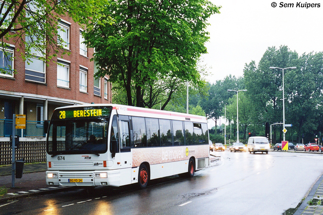 Foto van HTMS Den Oudsten B95 674 Standaardbus door RW2014