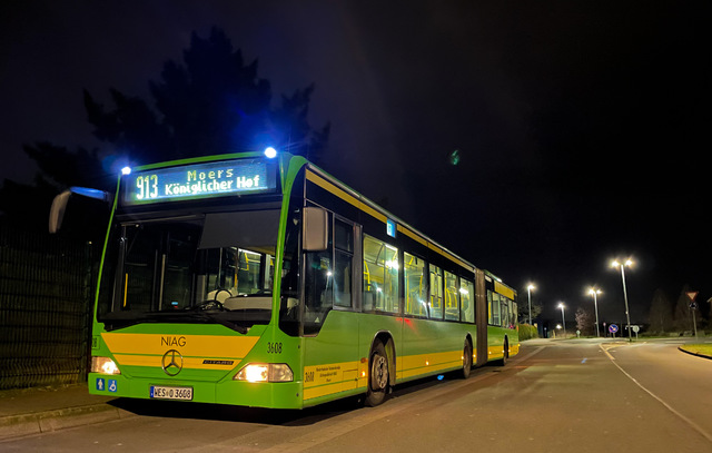 Foto van NIAG Mercedes-Benz Citaro G 3608 Gelede bus door svanpoppel