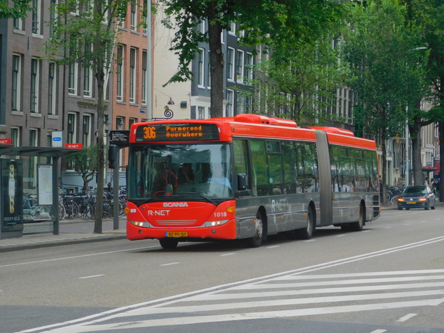Foto van EBS Scania OmniLink G 1018 Gelede bus door bepkoyt