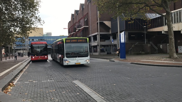 Foto van CXX Ebusco 2.2 (18mtr) 9804 Gelede bus door Rotterdamseovspotter