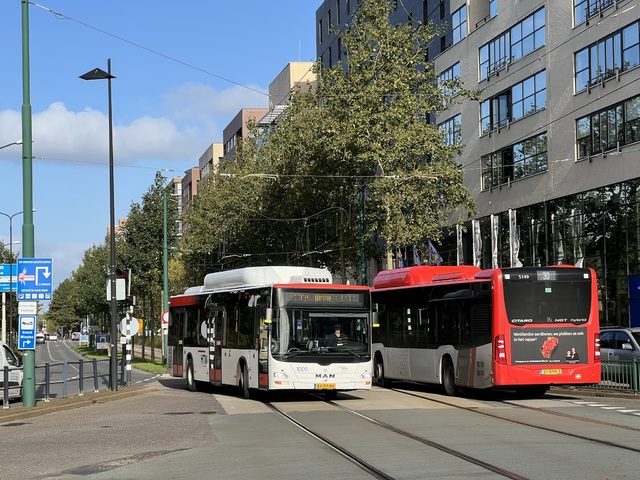 Foto van HTM MAN Lion's City CNG 1009 Standaardbus door Stadsbus