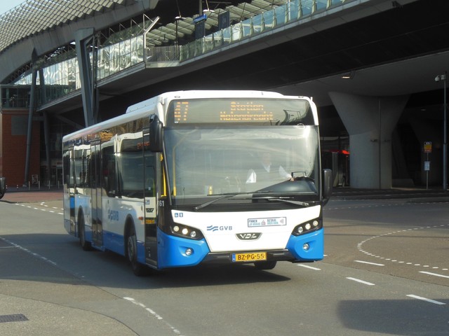Foto van GVB VDL Citea SLF-120 1161 Standaardbus door Lijn45