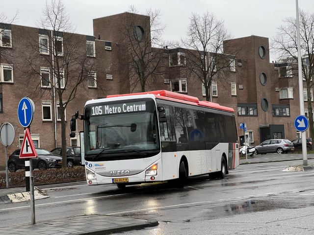 Foto van EBS Iveco Crossway LE CNG (12mtr) 5091 Standaardbus door_gemaakt Stadsbus