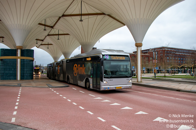 Foto van QBZ Van Hool AGG300 4216 Dubbelgelede bus door Busentrein