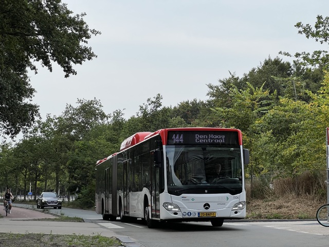 Foto van EBS Mercedes-Benz Citaro G NGT Hybrid 1106 Gelede bus door Stadsbus