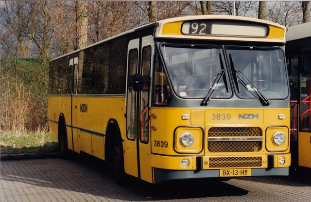 Foto van NZH DAF MB200 3839 Standaardbus door wyke2207