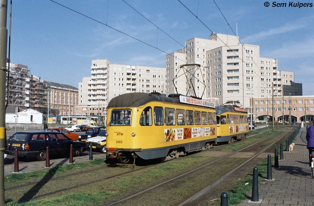 Foto van HTM Haagse PCC 2103 Tram door RW2014