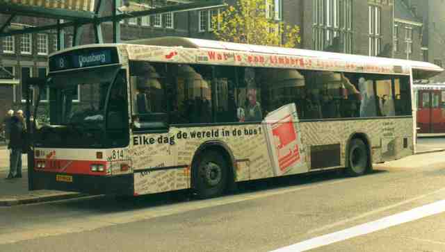 Foto van SBM Den Oudsten B88 814 Standaardbus door Jelmer