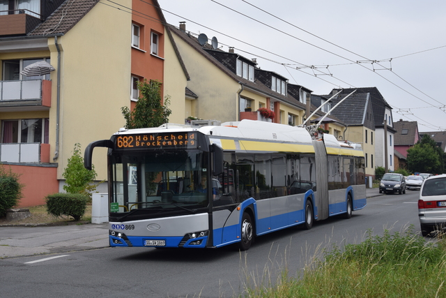 Foto van SWS Solaris Trollino 18 869 Gelede bus door Brengfan2015