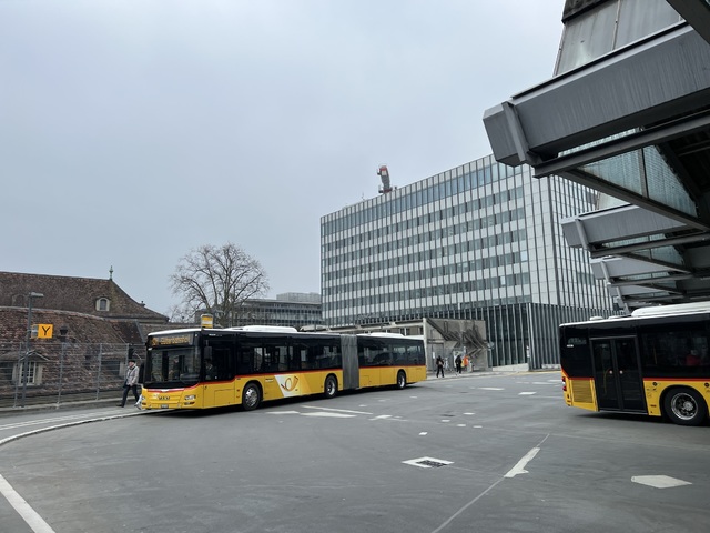 Foto van Postauto MAN Lion's City G 10537 Gelede bus door Stadsbus