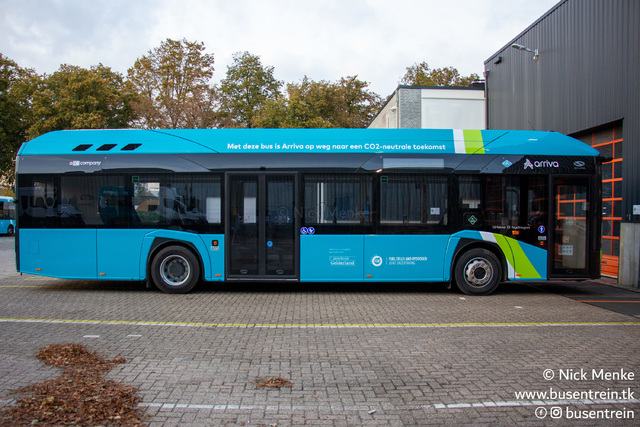 Foto van ARR Solaris Urbino 12 hydrogen 1301 Standaardbus door Busentrein