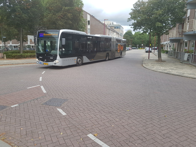 Foto van QBZ Mercedes-Benz Citaro G 3443 Gelede bus door treinspotter-Dordrecht-zuid