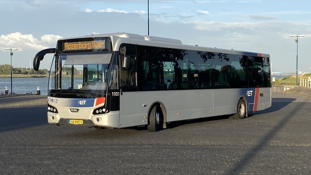Foto van RET VDL Citea LLE-120 1103 Standaardbus door RHG010