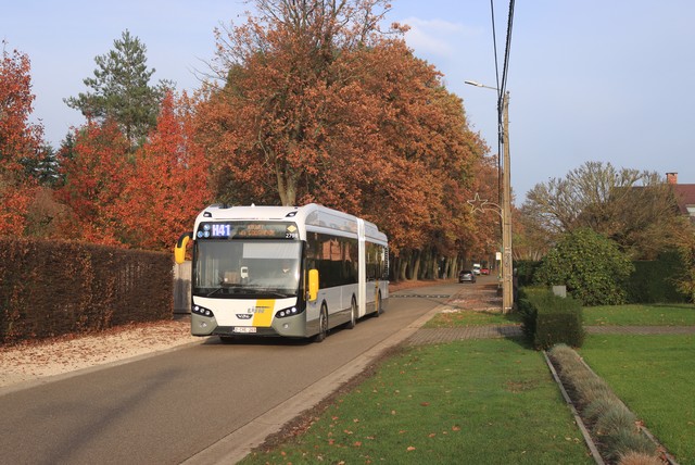 Foto van DeLijn VDL Citea SLFA-180 Hybrid 2798 Gelede bus door mauricehooikammer
