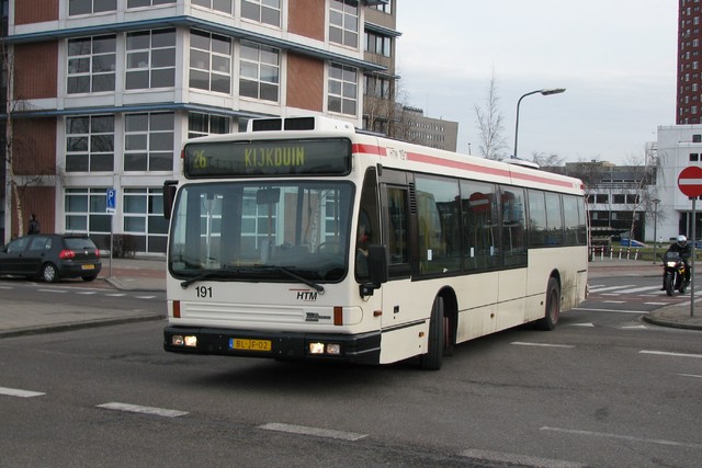 Foto van HTM Den Oudsten B96 191 Standaardbus door dmulder070