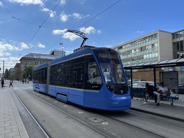 Foto van MVG Avenio 2707 Tram door Stadsbus