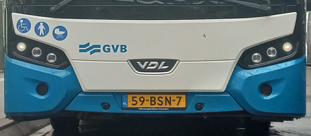 Foto van GVB VDL Citea SLFA-180 Electric 2254 Gelede bus door ScaniaRGO