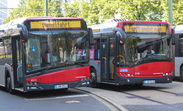 Foto van Rheinbahn Solaris Urbino 18 8140 Gelede bus door BusDordrecht2003