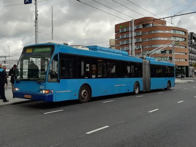 Foto van STA Berkhof Premier AT 18 5227 Gelede bus door HeelHollandSpot
