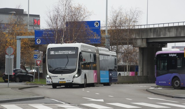 Foto van CXX VDL Citea SLFA-181 Electric 9734 Gelede bus door WartenHoofdstraat