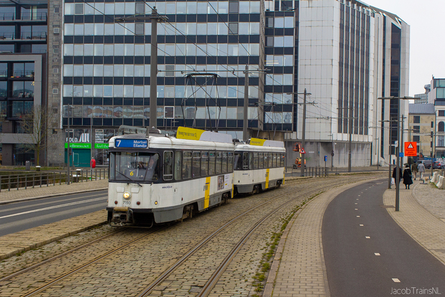 Foto van DeLijn De Lijn PCC 7150 Tram door JacobTrains