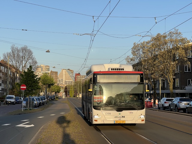 Foto van HTM MAN Lion's City CNG 1099 Standaardbus door Stadsbus