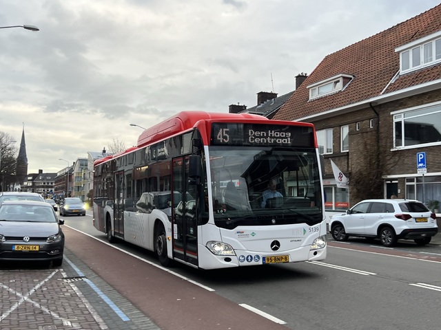Foto van EBS Mercedes-Benz Citaro NGT Hybrid 5139 Standaardbus door Stadsbus