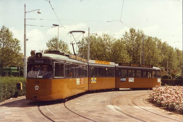 Foto van RET Rotterdamse Düwag GT8 355 Tram door JanWillem