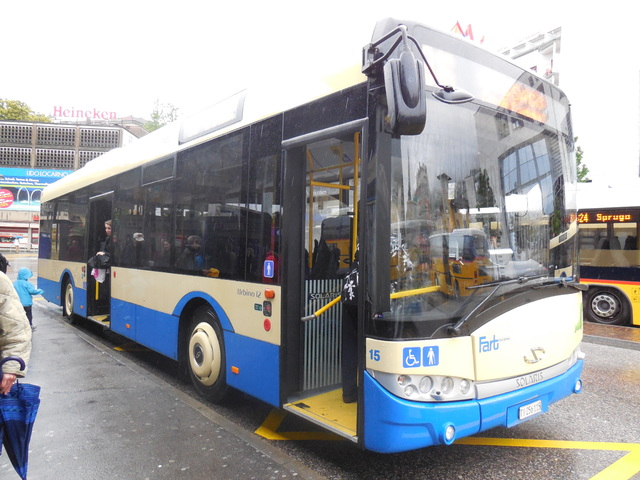 Foto van Fart Solaris Urbino 12 15 Standaardbus door Stadsbus