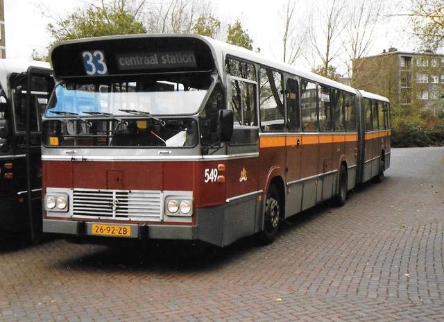 Foto van GVB Mercedes-Benz Schenk / Hainje CSA-I geleed 249 Gelede bus door Jelmer