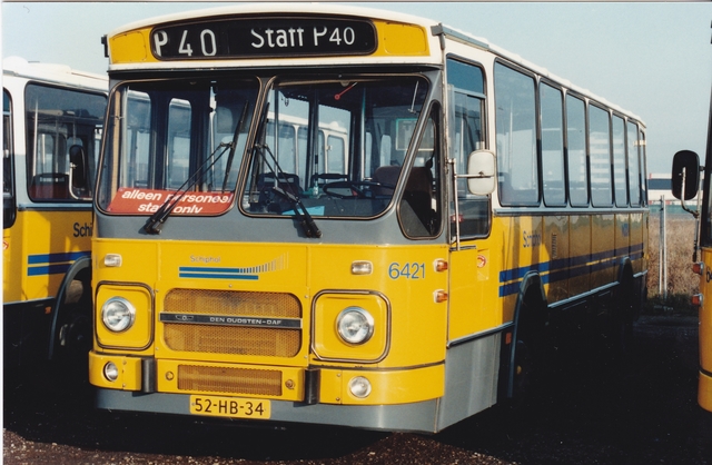 Foto van NZH DAF MB200 6421 Standaardbus door wyke2207