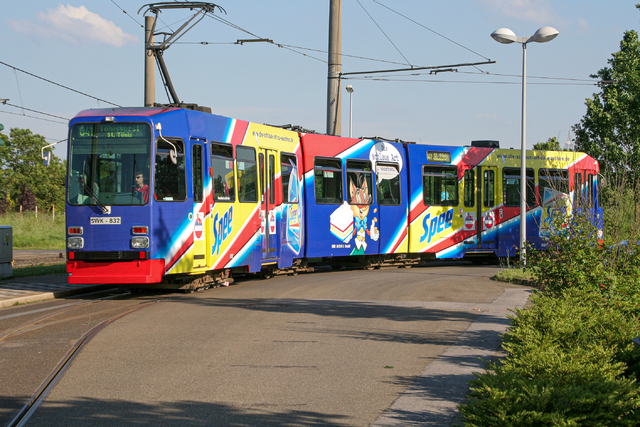 Foto van SWK Stadtbahnwagen M/N 8 832 Tram door_gemaakt Martin
