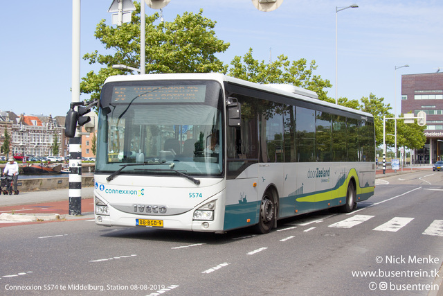 Foto van CXX Iveco Crossway LE (13mtr) 5574 Standaardbus door_gemaakt Busentrein