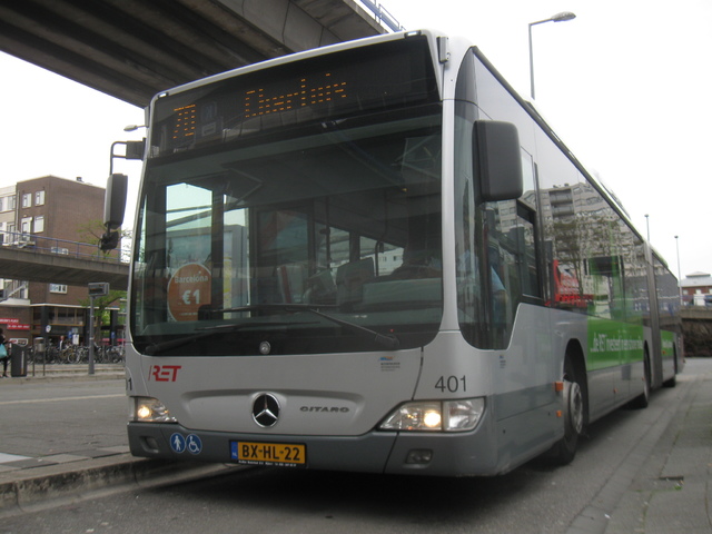 Foto van RET Mercedes-Benz Citaro GDH 401 Gelede bus door stefan188