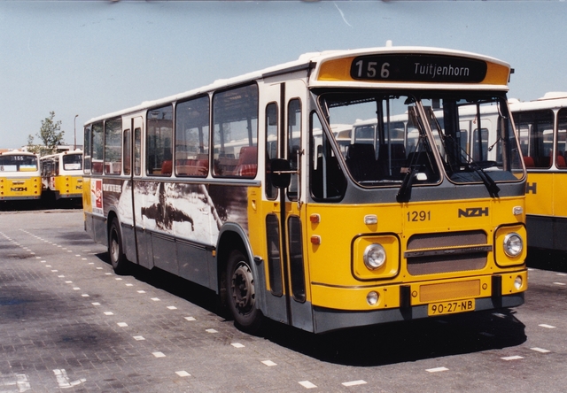 Foto van NZH DAF MB200 1291 Standaardbus door wyke2207