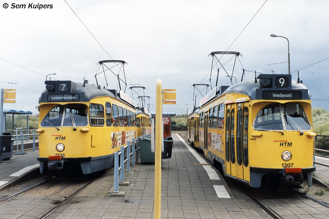 Foto van HTM Haagse PCC 1307 Tram door_gemaakt RW2014
