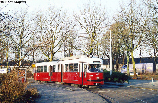 Foto van RET Weense type E 660 Tram door RW2014