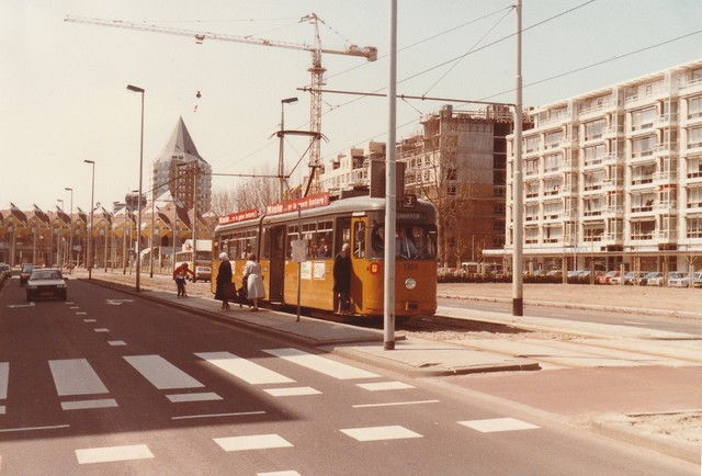 Foto van RET Rotterdamse Düwag GT6 254 Tram door JanWillem