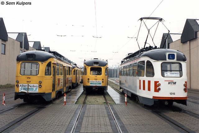 Foto van HTM Haagse PCC 1319 Tram door RW2014