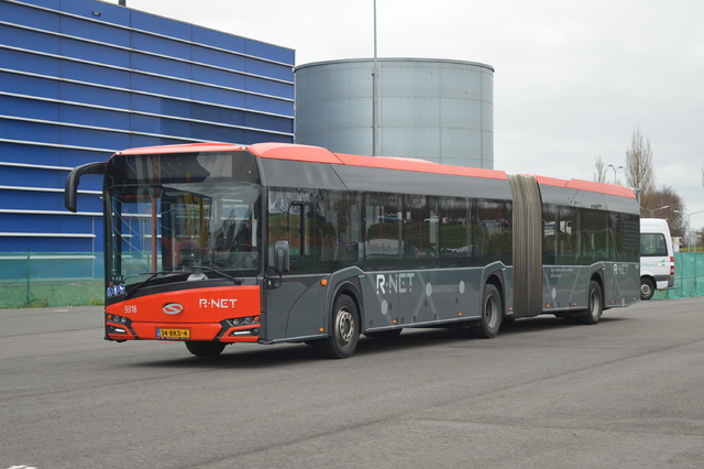 Foto van CXX Solaris Urbino 18 9318 Gelede bus door wyke2207