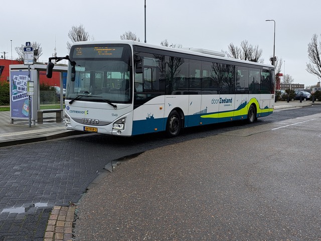 Foto van CXX Iveco Crossway LE (13mtr) 5549 Standaardbus door treinspotter-Dordrecht-zuid