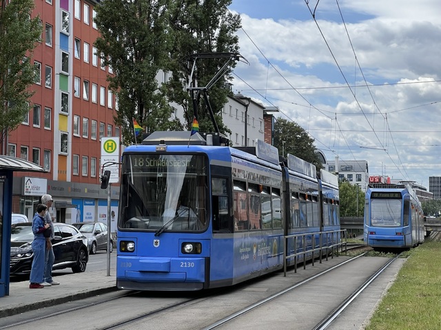 Foto van MVG GT6N 2130 Tram door Stadsbus